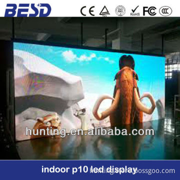 SHENZHEN BESDLED P10 indoor full color SMD3528 LED screen/LED billboard/LED display/LED panel/LED sign